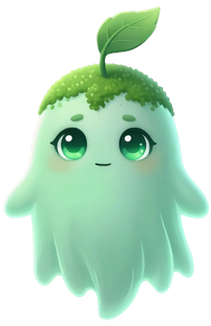 Mint ghost character